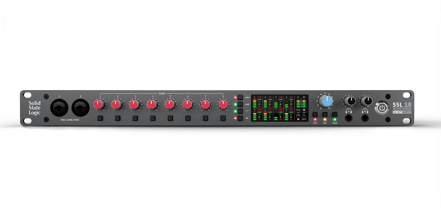SSL 18 Front